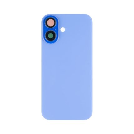 Apple iPhone 16 Back Glass Without NFC, Enlarged Camera Frame Ultramarine Compatible – Mobit.gr